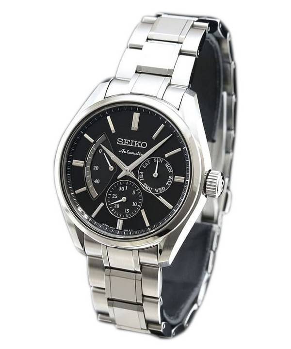 Presage de Seiko chronographe automatique Power Reserve Japon fait SARW023 montre homme