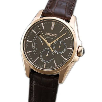 Presage de Seiko automatique Power Reserve Japon fait SARW034 montre homme