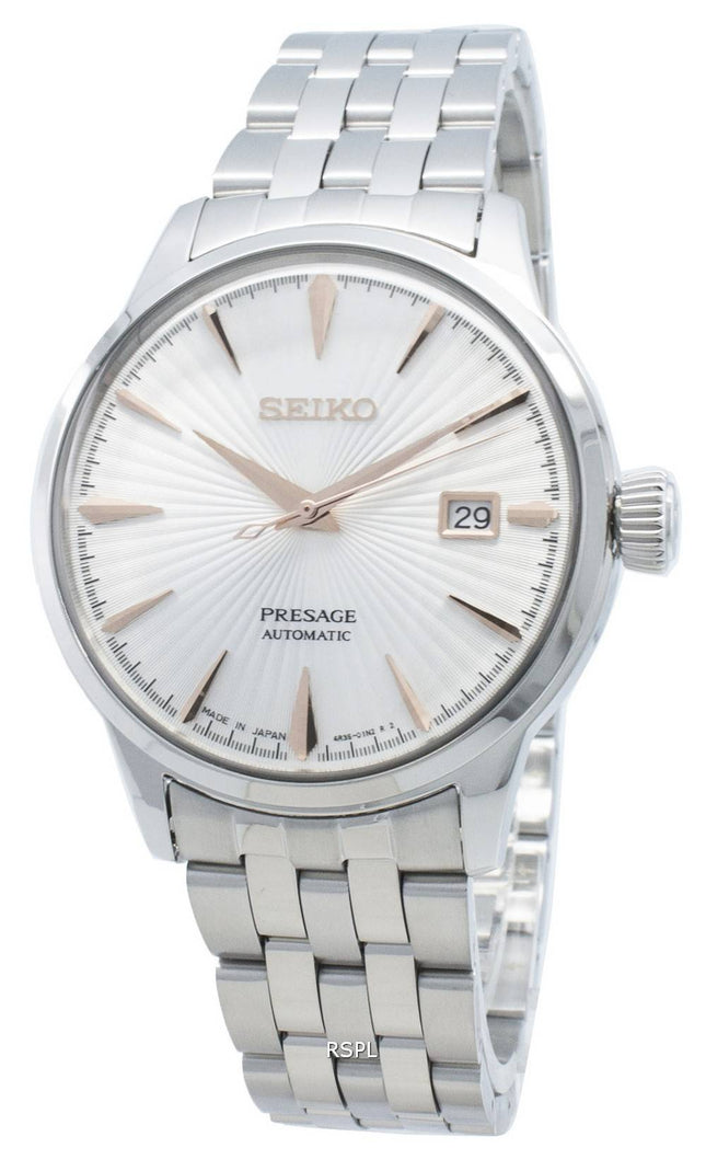 Seiko Presage SARY13 SARY137 SARY1 Montre Homme 23 Jewels Automatique Fabriqué Au Japon