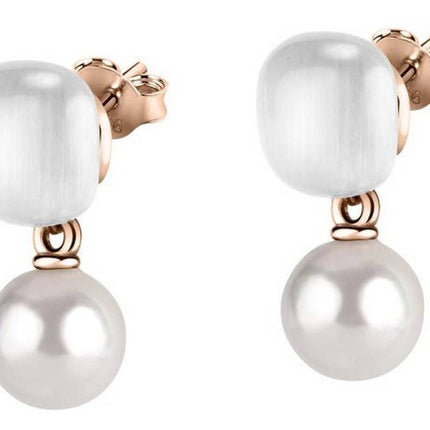 Boucles d&#39,oreilles pour femmes Morellato Gemma Perla en argent sterling SATC07
