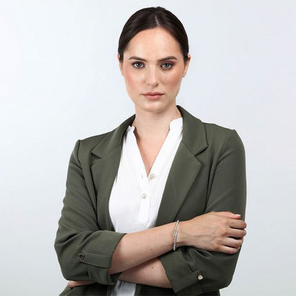 Morellato Poetica Bracelet de tennis cool en acier inoxydable SAUZ36 pour femme