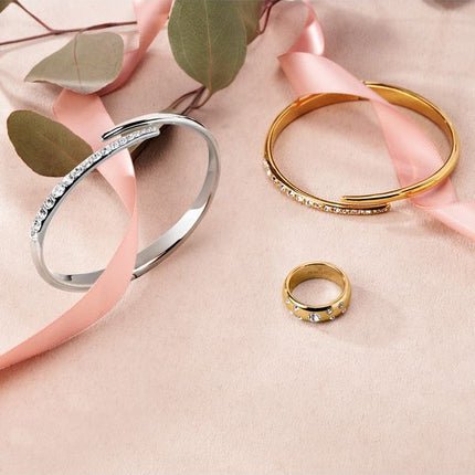 Morellato Poetica Bracelet de tennis cool en acier inoxydable SAUZ36 pour femme