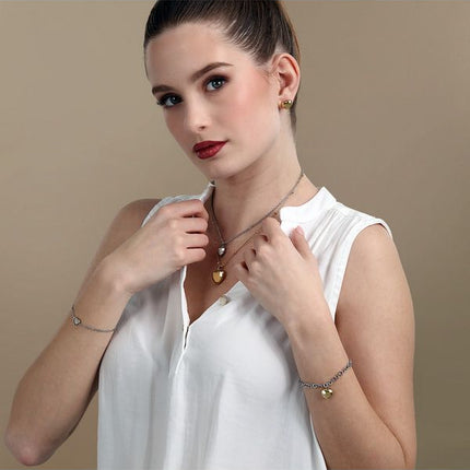 Collier Morellato Talismani en acier inoxydable SAQE43 pour femme