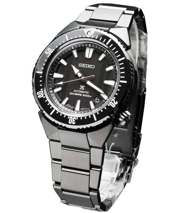 Montre Trans Ocean Zero Halliburton 200M SBDC045 masculin de plongée automatique Seiko Prospex