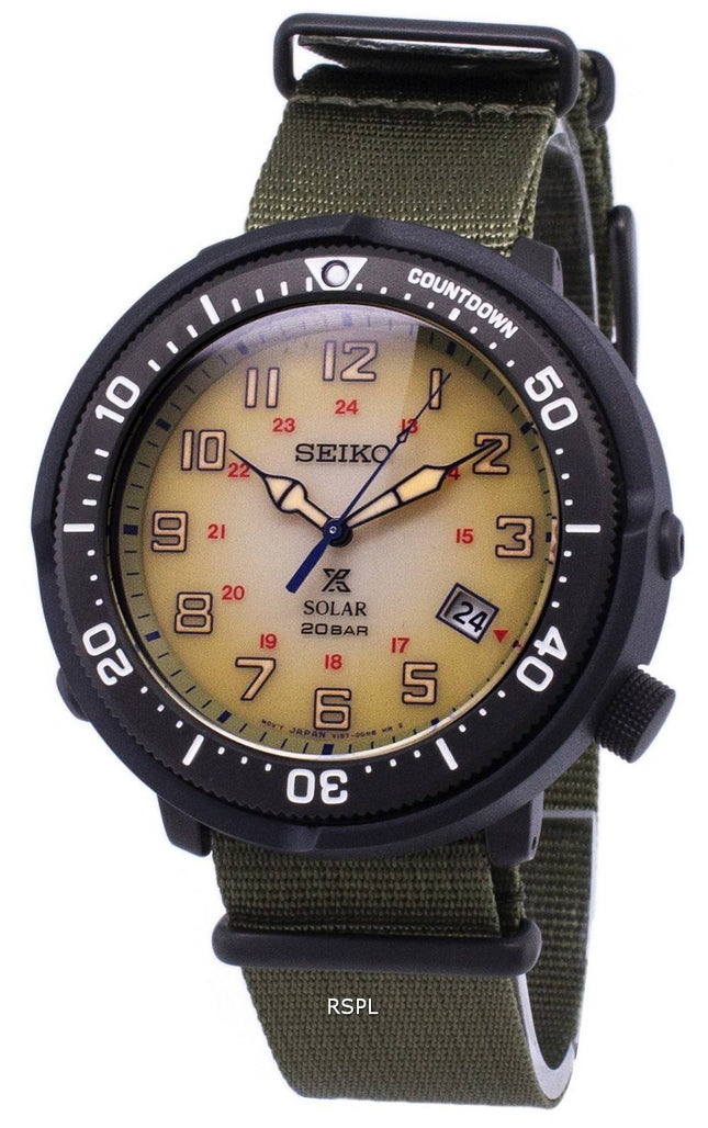Seiko Prospex Fieldmaster solaire 200M SBDJ029 SBDJ029J1 SBDJ029J hommes