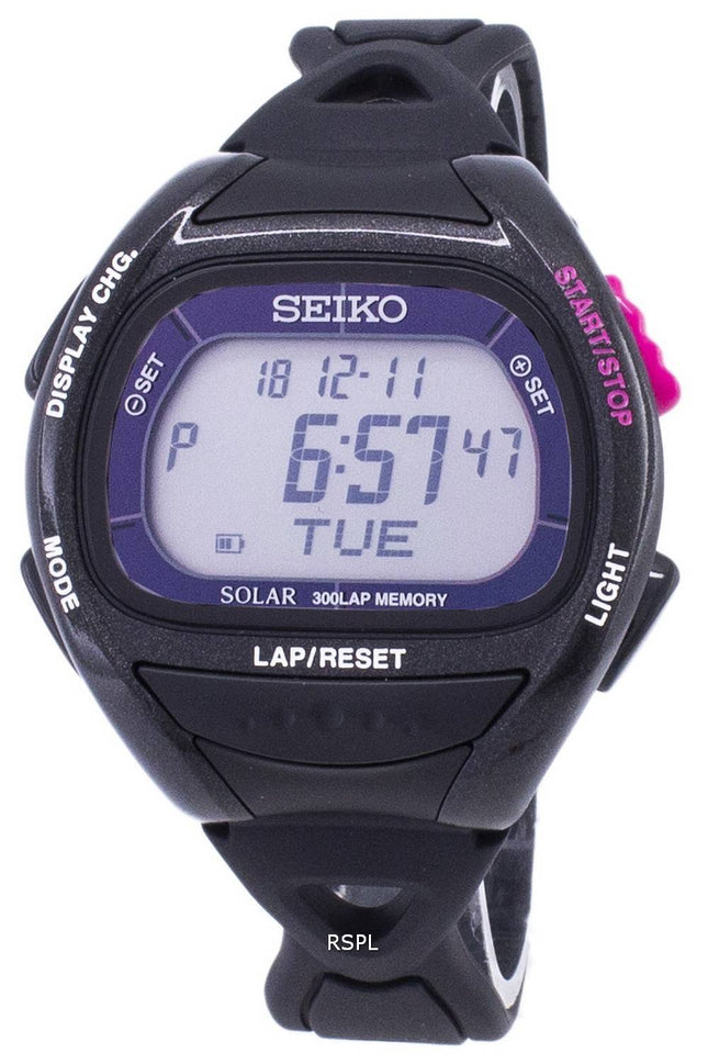 Seiko Prospex SBEF001 Runner Super Lap Memory solaire montre homme