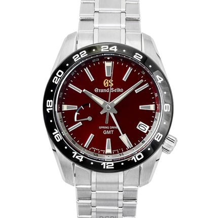 Montre de plongée automatique Grand Seiko Sport édition limitée 20e anniversaire GMT cadran rouge SBGE305G 200 m pour homme