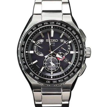 Montre Seiko Astron SBXB123 GPS Titanium solaire Power Reserve hommes