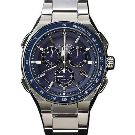 Montre Seiko Astron SBXB127 GPS Titanium Solar Power réserve chronographe hommes