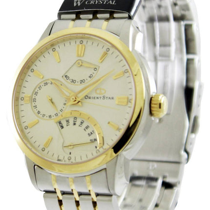 OrientStar rétrograde Power Reserve SDE00001W montre homme