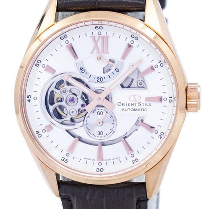 Orient Star coeur ouvert automatique Power Reserve Japon fait SDK05003W montre homme