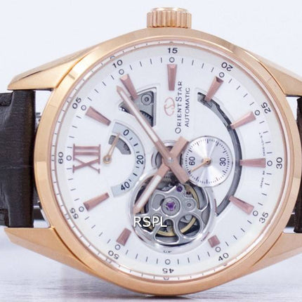 Orient Star coeur ouvert automatique Power Reserve Japon fait SDK05003W montre homme