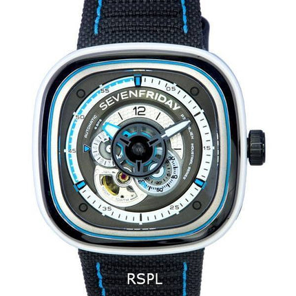 Sevenfriday P-Series Réserve de marche automatique NTD P3C/08 SF-P3C-08 Montre pour homme