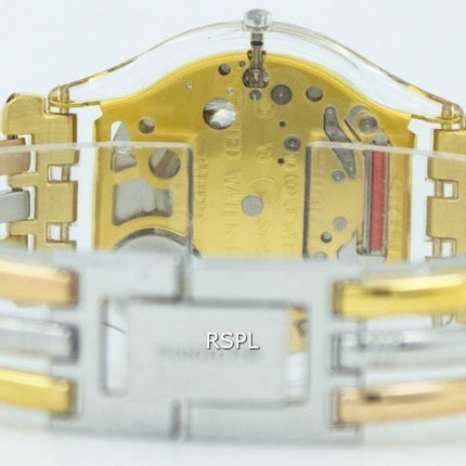 Montre Swatch Skin Tri or Quartz SFK240A féminin