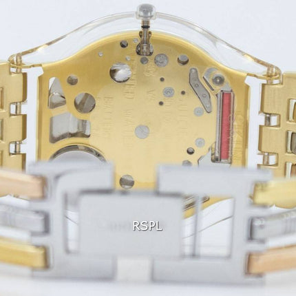 Montre Swatch Skin Tri or Quartz SFK240B féminin