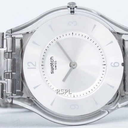 Swatch Skin métal tricot Quartz SFM118M Women Watch