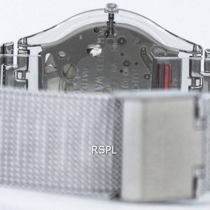 Swatch Skin métal tricot Quartz SFM118M Women Watch