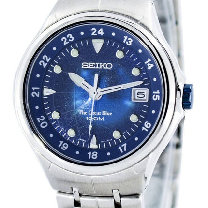 Seiko Le Grand Bleu Quartz SGE487 SGE487P1 SGE487P Montre Homme