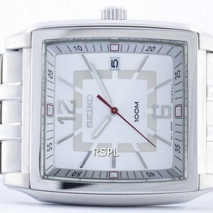 Seiko Quartz Forme Carré SGED73 SGED73P1 SGED73P Montre Homme