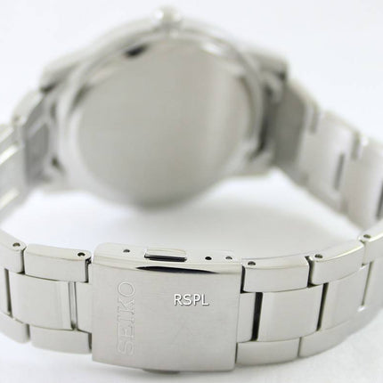 Montre Seiko Quartz saphir cadran blanc SGEH01P1 SGEH01P masculin