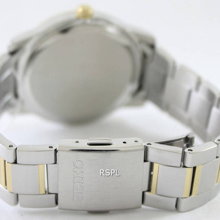 Seiko Quartz cadran argent saphir SGEH06P1 SGEH06P