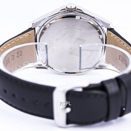 Montre Seiko Quartz verre saphir Dial SGEH65 SGEH65P1 SGEH65P hommes du Black