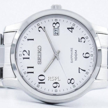 Montre Sapphire Seiko Quartz 100M SGEH67 SGEH67P1 SGEH67P homme