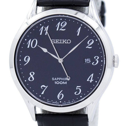 Montre Seiko classique Quartz analogique SGEH77 SGEH77P1 SGEH77P masculine