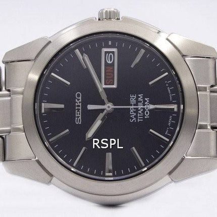 Montre homme Seiko Titanium Sapphire SGG729 SGG729P1 SGG729P reconditionnée