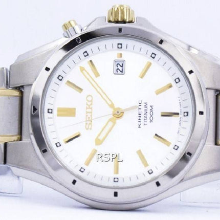 Seiko Kinetic titane SKA497P1 SKA497P SKA497 hommes montre