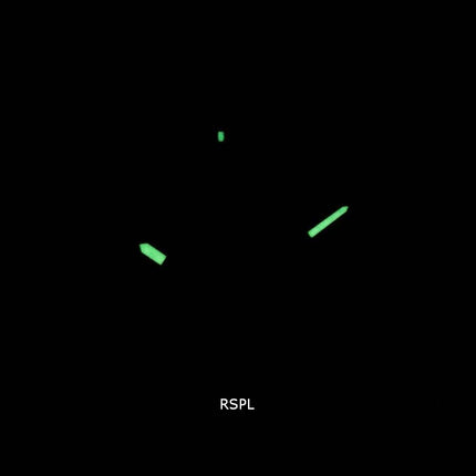 Montre Seiko Kinetic titane puissance réserve SKA711 SKA711P1 SKA711P hommes