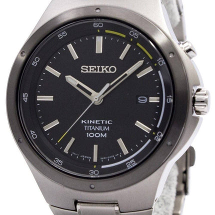 Montre Seiko Kinetic titane puissance réserve SKA715P1 SKA715P SKA715 hommes