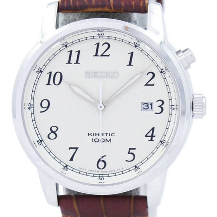 Montre Seiko Kinetic analogiques SKA779 SKA779P1 SKA779P hommes