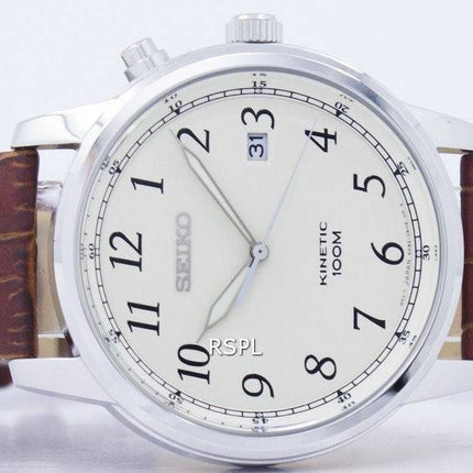 Montre Seiko Kinetic analogiques SKA779 SKA779P1 SKA779P hommes