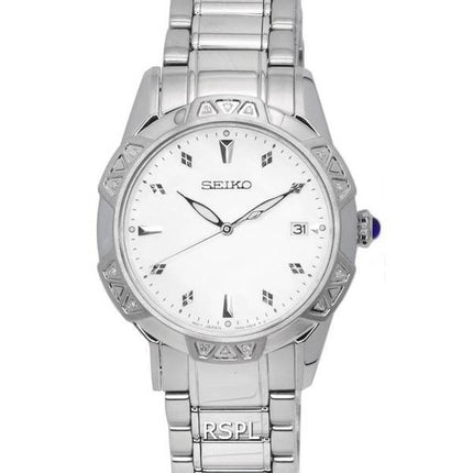 Montre Femme Seiko Diamonds Cadran Nacre Conceptuel Quartz SKK727 SKK727P1 SKK727P 100M