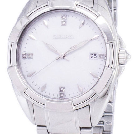 Seiko Quartz diamant Accents Watch SKK885 SKK885P1 SKK885P féminin
