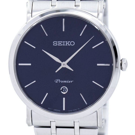 Montre Seiko Premier Quartz analogique SKP399 SKP399P1 SKP399P hommes