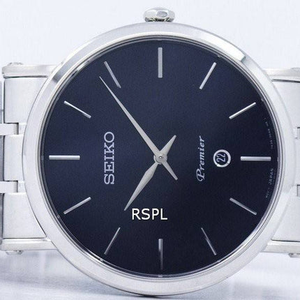 Montre Seiko Premier Quartz analogique SKP399 SKP399P1 SKP399P hommes