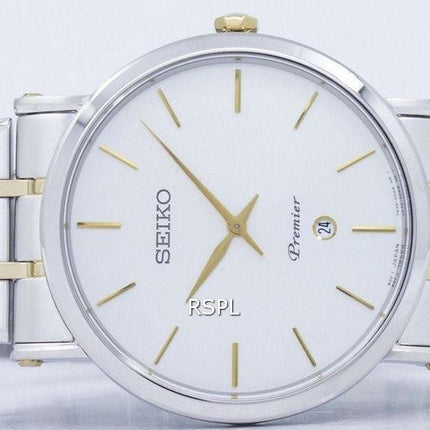 Montre Seiko Premier Quartz analogique SKP400 SKP400P1 SKP400P hommes