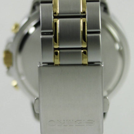 Seiko chronographe Quartz deux ton SKS447P1 SKS447P SKS447