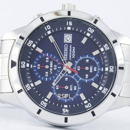 Montre Seiko Quartz chronographe SKS559 SKS559P1 SKS559P hommes