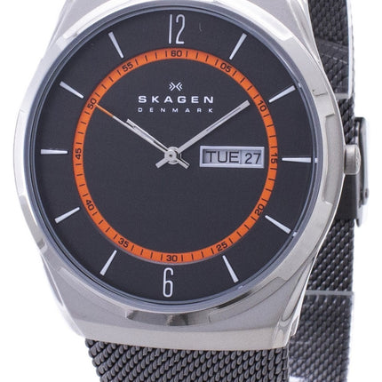 Boîtier en titane de Skagen Melbye avec Mesh Band SKW6007 montre homme