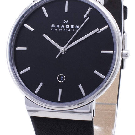 Montre Skagen Ancher Quartz cadran noir SKW6104 masculin