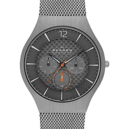 Skagen Grenen cadran gris titane Gunmetal SKW6146 montre homme