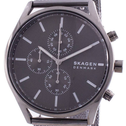 Montre Skagen Holst Chronographe Cadran Gris Quartz SKW6608 Homme