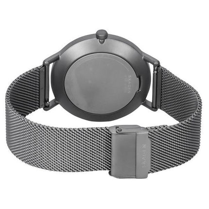 Montre pour homme Skagen Kuppel en acier inoxydable avec cadran gris et quartz SKW6891