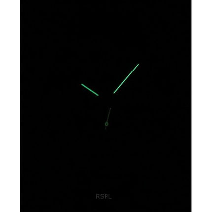Montre pour homme Skagen Kuppel en acier inoxydable avec cadran noir et quartz SKW6892