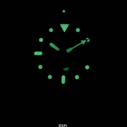 200M Japon Seiko automatique SKX007J1-LS14 Diver fait en cuir noir bracelet montre homme