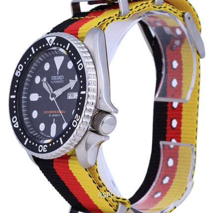 Montre pour homme Seiko Automatic Diver's Japan Made Polyester SKX007J1-var-NATO26 200M