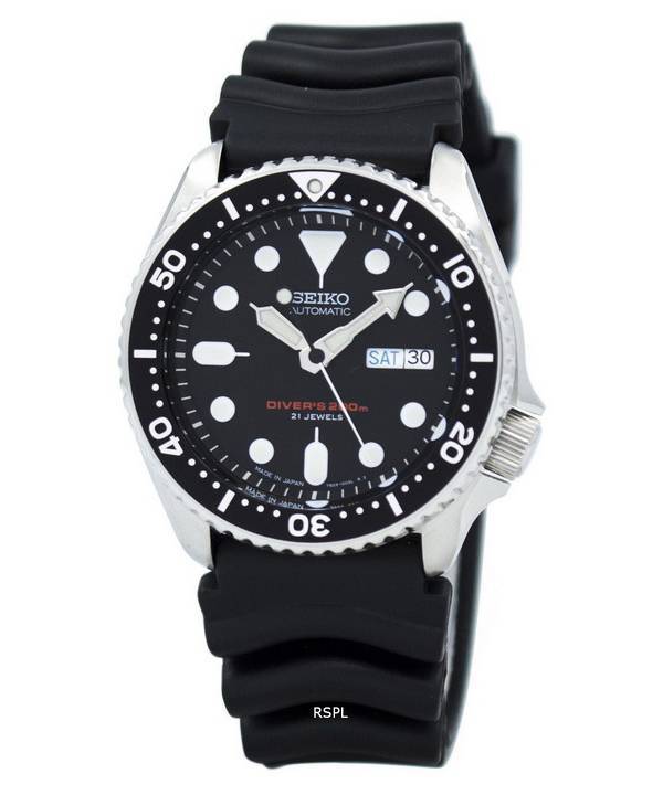 Montre homme Seiko automatique de plongée reconditionnée, fabriquée au Japon, SKX007 SKX007J1 SKX007J 200M